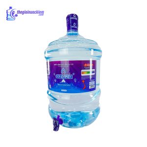 Nước khoáng điện giải ion kiềm​ Azuza chính hãng bình vòi 19 Lít