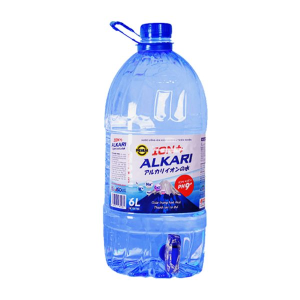 Nước khoáng kiềm đóng chai​ Ion Alkari PH9 + Premium 6l có vòi