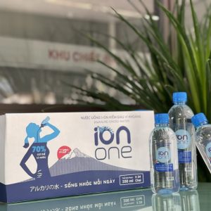 Nước Uống Ion Kiềm Đóng Chai ION ONE pH9+ 350ml